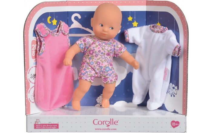 Міні пупс для сну Corolle *На добраніч* зі спальником та піжамою, з ароматом ванілі, висота 20 см, 18 міс.+ - Зображення 1