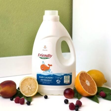 Органічний засіб для прання дитячої білизни торговельної марки *FRIENDLY ORGANIC*. Фрукти 2000мл. FR2212 - Зображення 2
