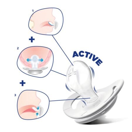 Пустушка Physio Comfort силіконова від 6 до 16 місяців 1шт. (блакитна) - Зображення 3