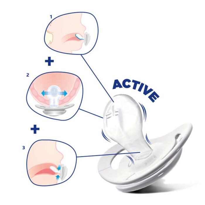 Пустушка Physio Comfort силіконова від 6 до 16 місяців 1шт. (блакитна) - Зображення 3