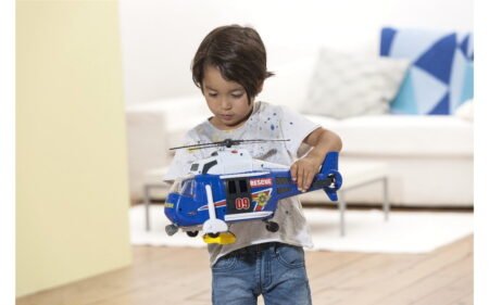 Гелікоптер «Авіація» з ношами, зі звук. та світл. ефектами, 41 см, онлайн, 3+ - Зображення 3