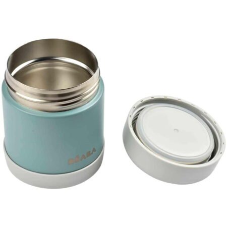 Термос Beaba 300 мл. зелений-сірий - Зображення 2