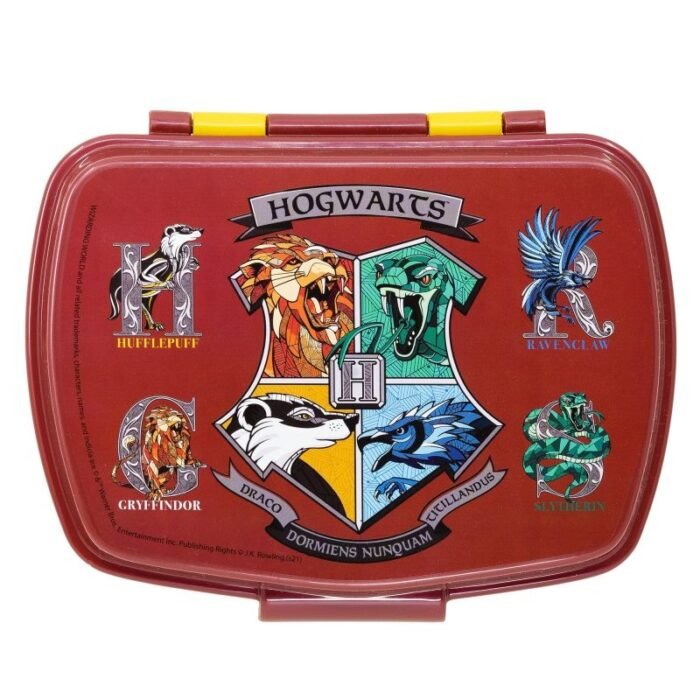 Ланч-Бокс STOR FUNNY SANDWICH BOX HARRY POTTER SCHOOL SHIELDS - Зображення 2