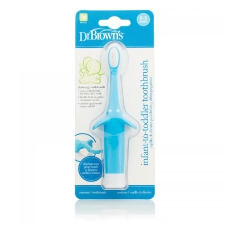 Дитяча зубна щітка, колір блакитний