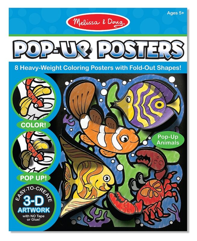 3D розмальовка *Тварини* Melissa&Doug (MD5283)