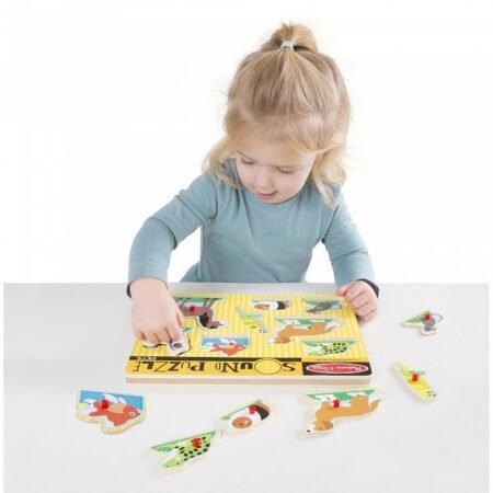 Звуковий пазл *Домашні тварини* Melissa&Doug (MD730) - Зображення 3