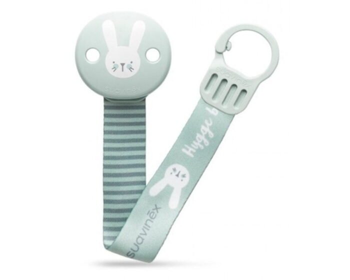 Кліпса для пустушки із атласною стрічкою, *Hygge:Затишні історії*/бірюзова (8426420068642) - Зображення 2