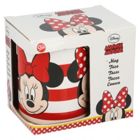 Кружка STOR CERAMIC PR MUG 11 OZ MINNIE MOUSE - DISNEY - STRIPES