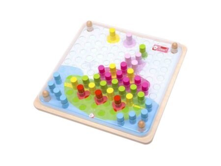 Мозайка-конструктор Цветные колышки - Зображення 2