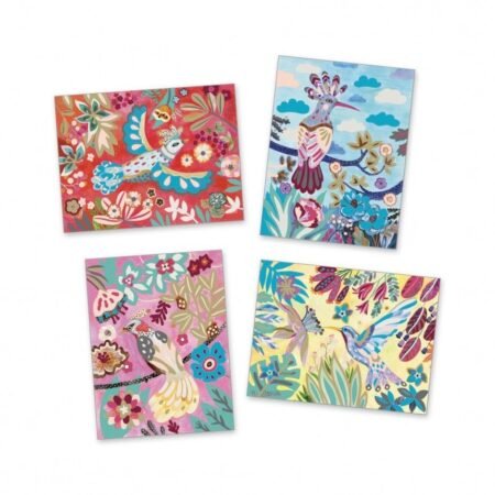 DJECO Набір для творчості з аквареллю *Птахи*, DJ08963 - Зображення 2