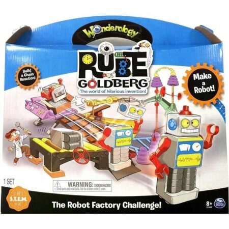 Іграшковий набір арт. 6037919 Rube Goldberg Robot Factory Challenge у коробці