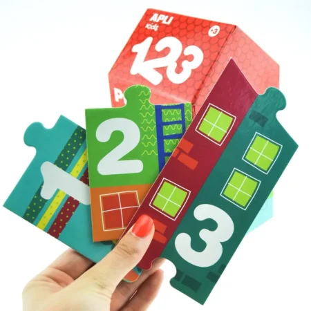 Пазл для обучения счету *Строим дом. Один, два, три* 30 элементов - Зображення 2