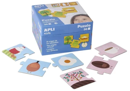 Пазл-трансформация для малышей *Что мы едим*36 элементов