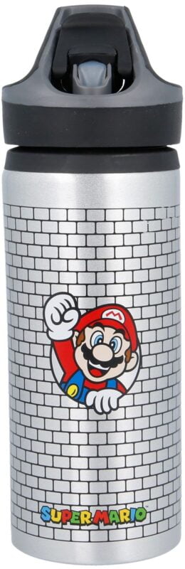 Пляшка для подорожей STOR PREMIUM ALUMINIUM BOTTLE 710 ML SUPER MARIO