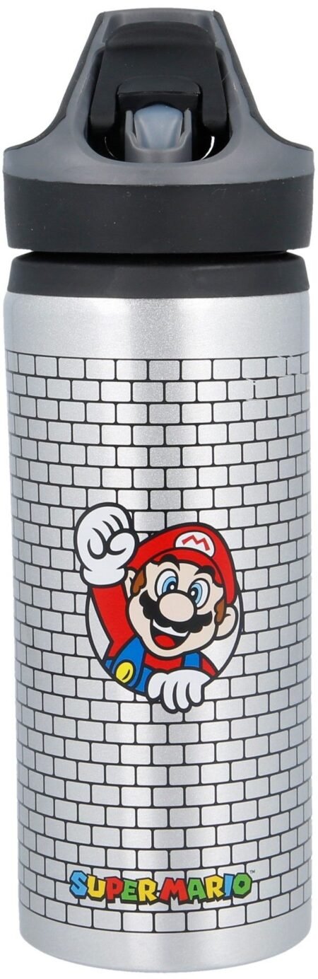 Пляшка для подорожей STOR PREMIUM ALUMINIUM BOTTLE 710 ML SUPER MARIO
