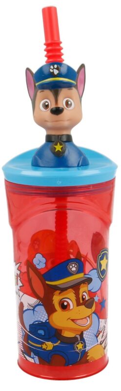 Пляшка для води дитяча 3D STOR FIGURINE TUMBLER 360 ML PAW PATROL COMIC