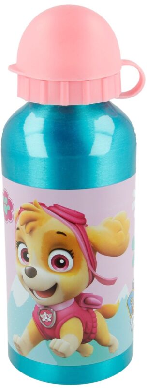 Пляшка для води дитяча STOR ALUMINIUM BOTTLE 400 ML PAW PATROL GIRL