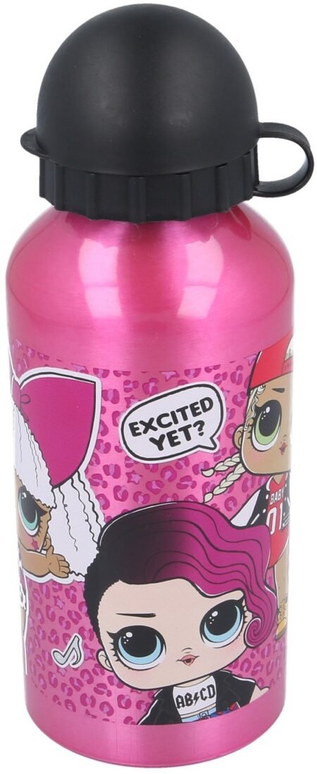 Пляшка для води дитяча STOR ALUMINIUM BOTTLE 400 ML LOL SURPRISE ROCK ON
