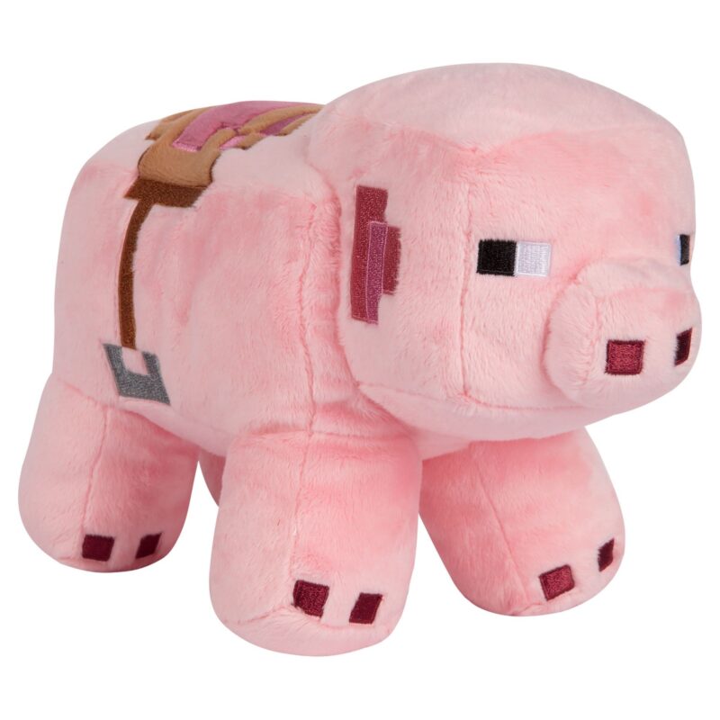 Плюшева іграшка Minecraft Adventure Saddled Pig