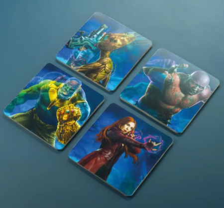 Пiдставки для посуду Marvel Avengers Infinity War Lenticular Coasters - Зображення 2
