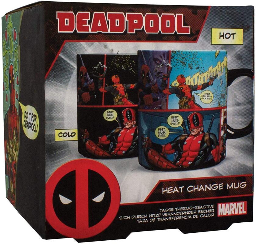 Кружка теплочутлива Deadpool