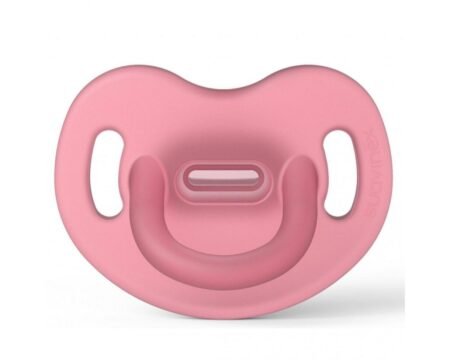 Пустушка силіконова анатомічна, 0-6 місяців, рожева (8426420074070)