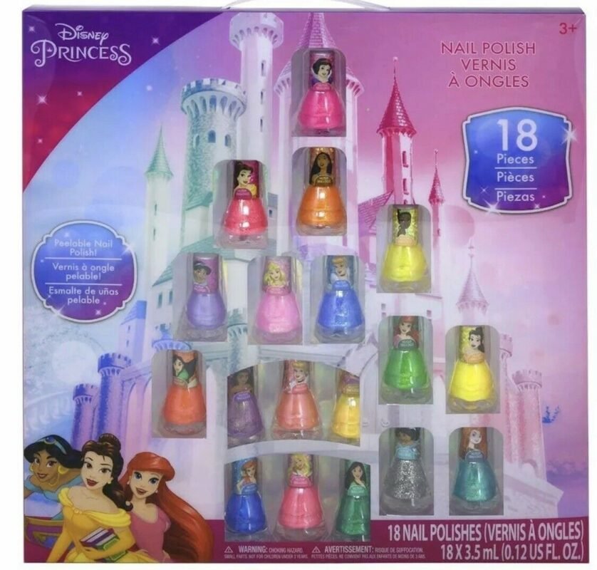 Princess 18pk Nail Polish in Box