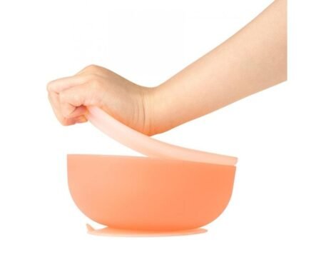 Дитяча миска із кришкою, Coral/Помаранчевий - Зображення 3