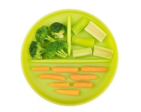 Дитяча тарілка із секціями, Kiwi/Зелений - Зображення 2