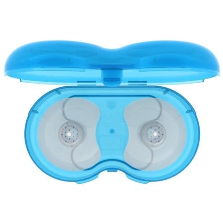 Силіконові накладки для сосків, розмір 1 (до 24 мм), 2 шт.в контейнері для зберігаеея та стерилізації - Зображення 2