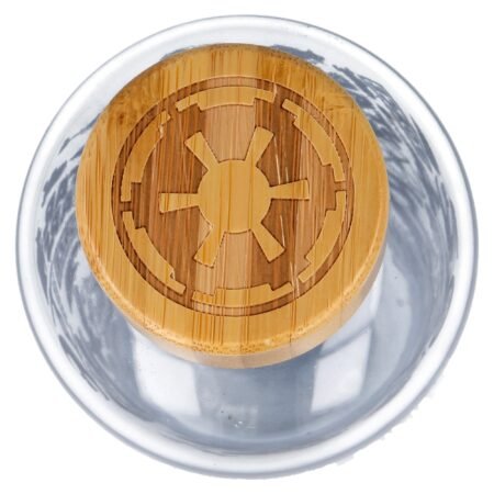 Скляна пляшка для води STOR LARGE GLASS BOTTLE 1030 ML STAR WARS - Зображення 2