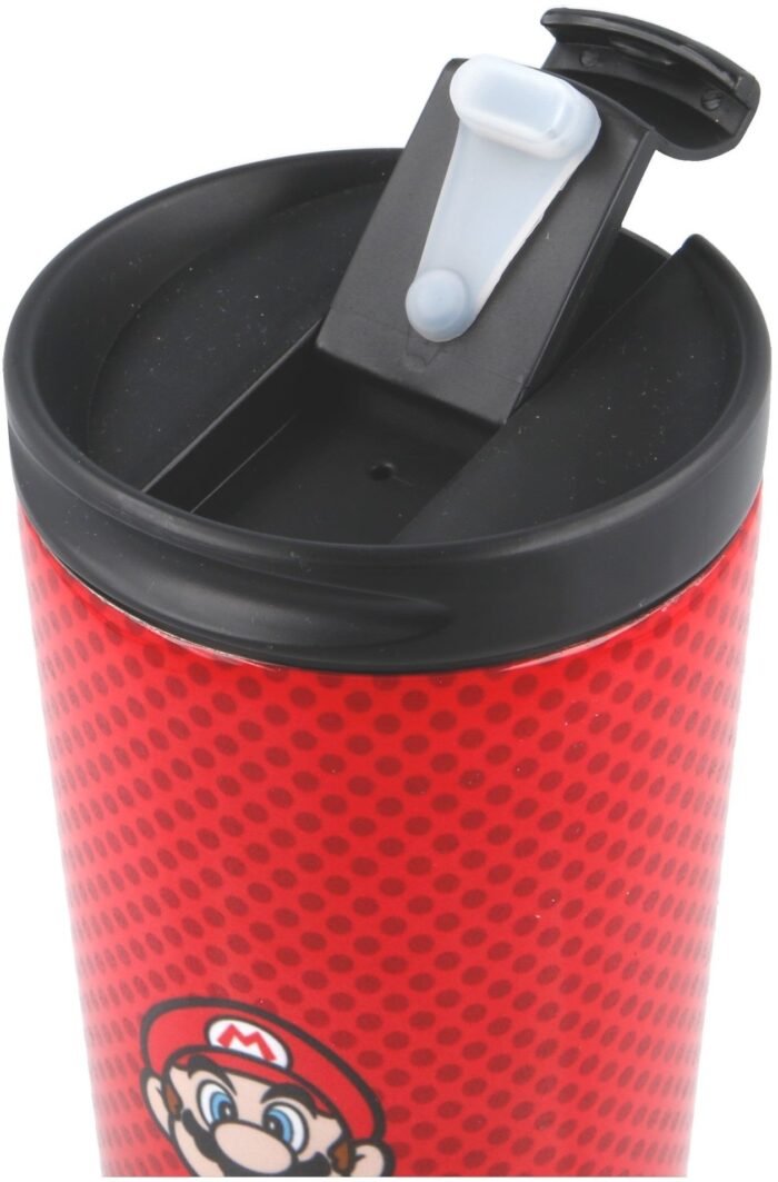 Пляшка для подорожей STOR INSULATED STAINLESS STEEL COFFEE TUMBLER 425 ML SUPER MARIO - Зображення 3