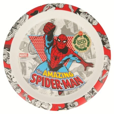 Набір посуду STOR BAMBOO 3 PCS SET WITH RIM SPIDERMAN COMIC - Зображення 2