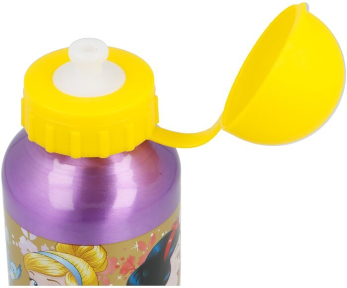 Пляшка алюмінієва дитяча STOR ALUMINIUM BOTTLE 400 ML PRINCESS FOREVER - Зображення 2