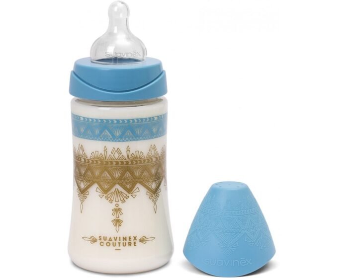 Пляшечка, 270 мл, кругла соска 3-позиційна, *Couture*/блактина (8426420045254) - Зображення 2