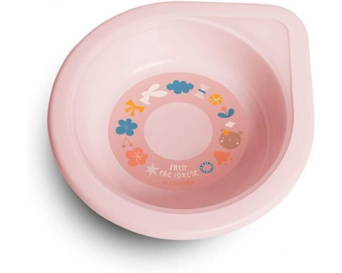 Набір посуду для годування *Лісові історії*/ рожевий (глубока тарілка, середня тарілка, чашечка,ложечка) (8426420070294) - Зображення 2