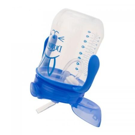 Поїльник із силіконовою трубочкой та тягарцем (грузиком), 6+міс, колір блакитний, 270 мл - Зображення 3