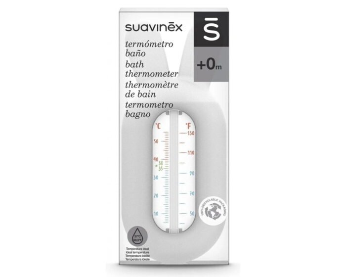 termometr-suavinex-white-2-1500x1200h Термометр для вимірювання температури води *Hygge:Затишні історії*/білий (8426420303996) - Зображення 1