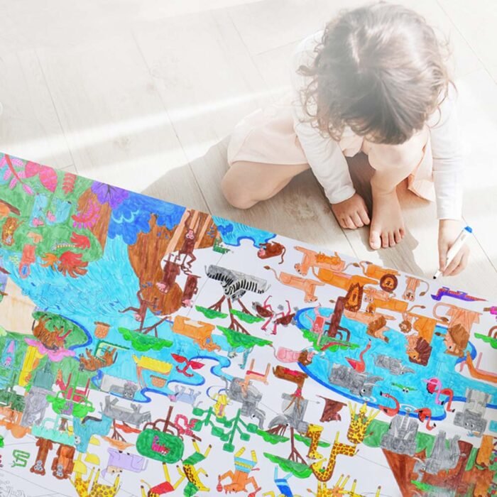 Постер-раскраска Америка - Зображення 3