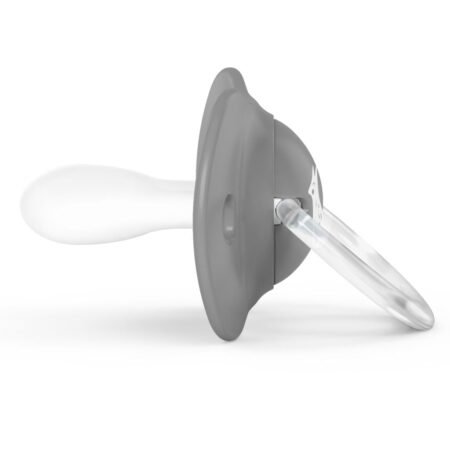 Пустушка фізіологічна (набір: 2 шт), 6-18 місяців, *Fox - історії лисиці*/сіра (8426420074841) - Зображення 2