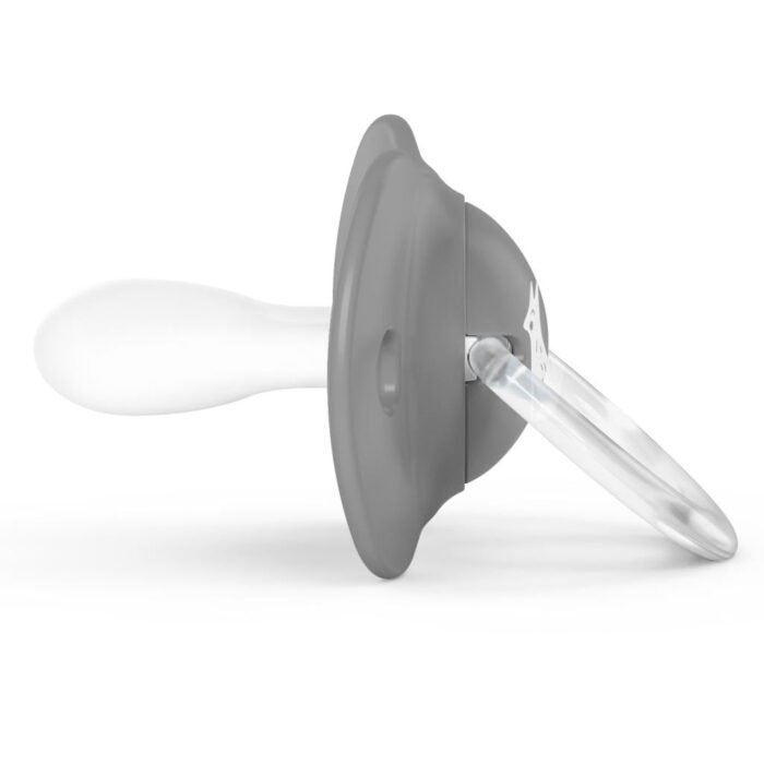 Пустушка фізіологічна (набір: 2 шт), 6-18 місяців, *Fox - історії лисиці*/сіра (8426420074841) - Зображення 2