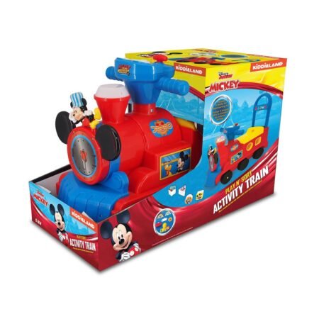 Чудомобиль -  МИККИ-МАУС: ПАРОВОЗИК-СОРТЕР (свет, звук)