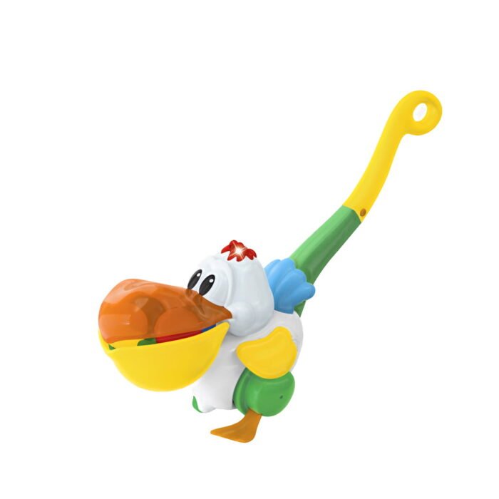 Іграшка-каталка - ПЕЛІКАН-ВИТІВНИК (світло, озвуч. укр. мовою) - Зображення 1