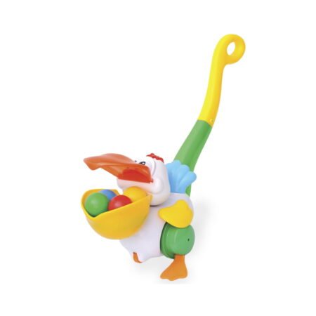 Іграшка-каталка - ПЕЛІКАН-ВИТІВНИК (світло, озвуч. укр. мовою) - Зображення 2