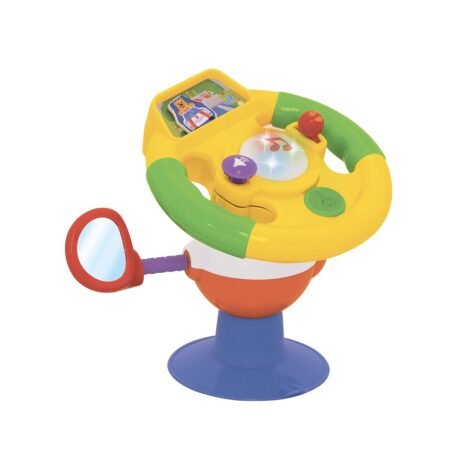 Іграшка на присоску - РОЗУМНЕ КЕРМО (світло, озвуч. укр. мовою)