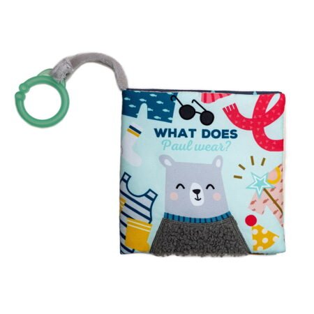 Развивающая книжка для коляски коллекции «Полярное сияние» - ЧТО НАДЕНЕТ МИШКА ПОЛ - Зображення 2