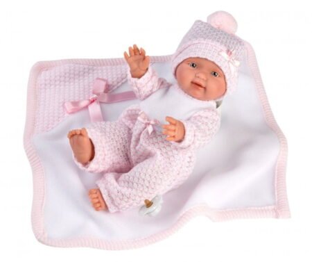 Пупс Bebita con mantina Rosa 26 см LLORENS (26310)