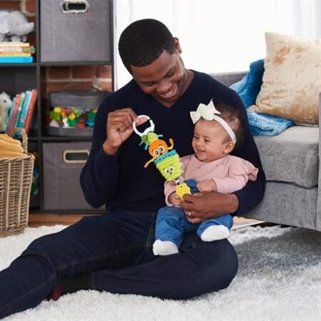 М'яка іграшка-підвіска Lamaze Морквина із прорізувачем (L27381) - Зображення 2