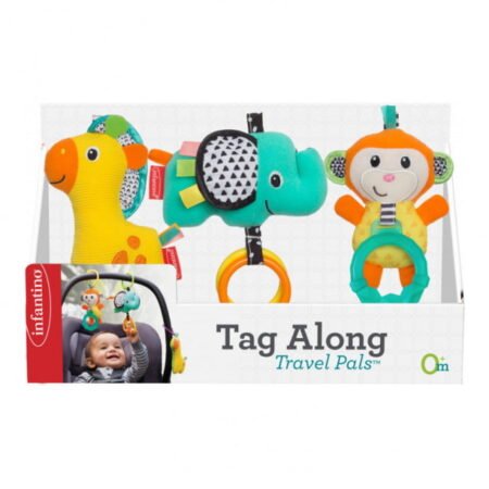 INFANTINO Игрушки навесные *В путешествие*