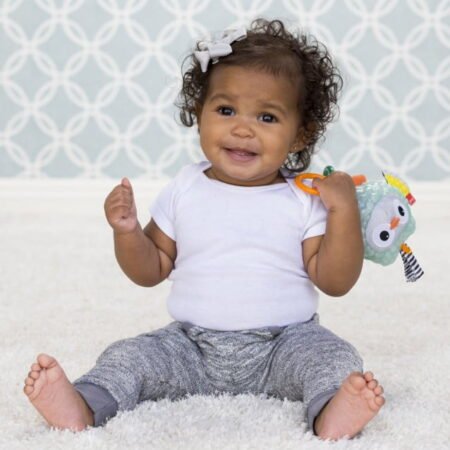 INFANTINO Іграшка м'яка навісна *Сова*, 216479I - Зображення 3